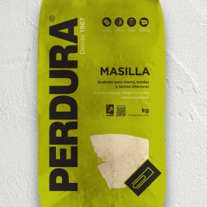 Masilla Fina Gris Perdura 25 KGS