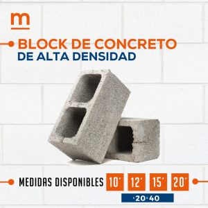 Block de Concreto 15x20x40